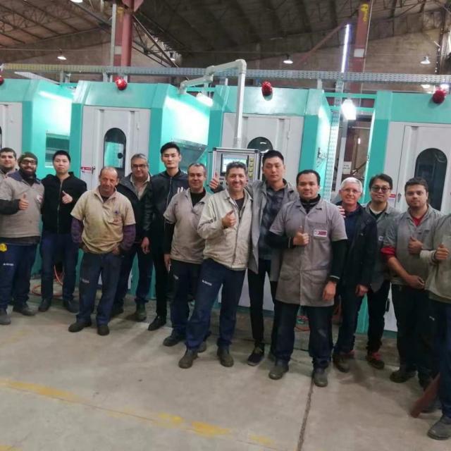 Brazil Case  :1300 type coil polishing and grinding machine 