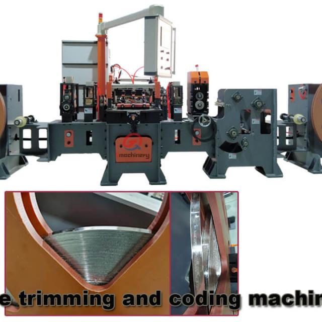 One modules strip edge trimming and coding line 