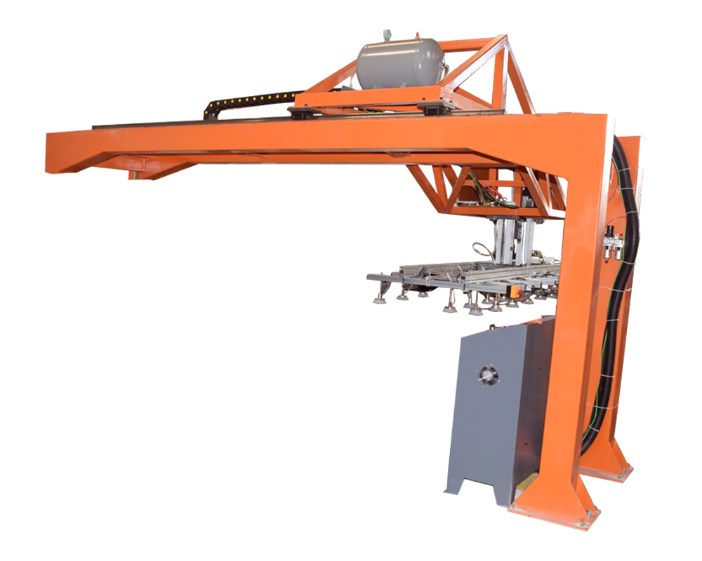 Vaccum automatic unloading equipment