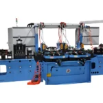 Two automatic modular Strip edge trimming Machine for deburring+chamfering+round edge