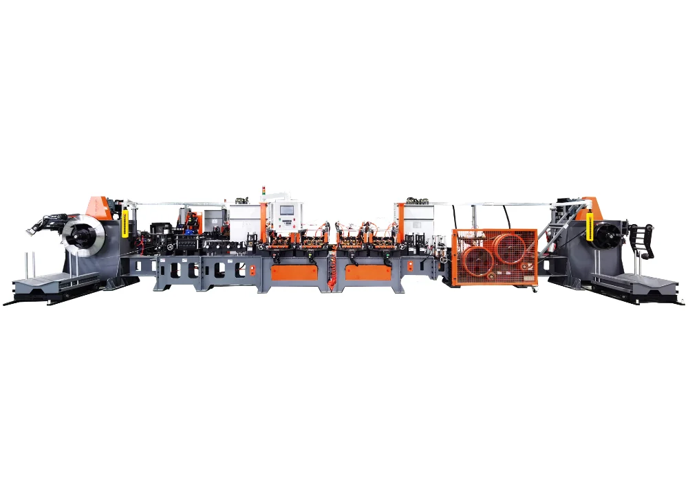 strip edge trimming line with keyence width measurment device