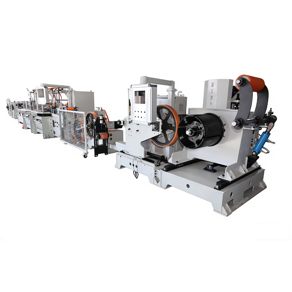 Four modular automatic steel strip edge trimming line with oscillating winder - Image 4
