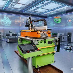 Laser cutting and welding integrated machine